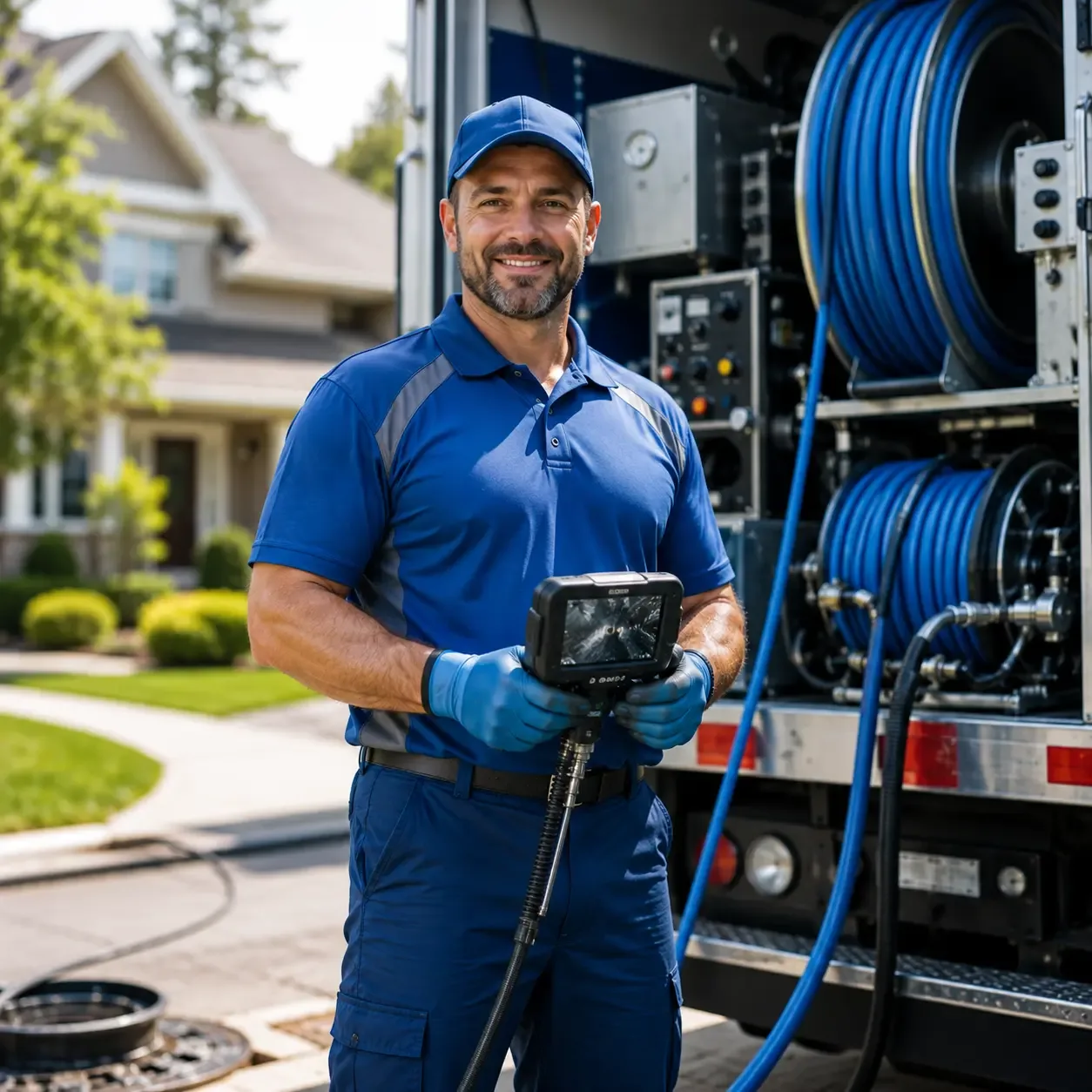 Local outdoor drain cleaning specialists in Jonesboro, TX